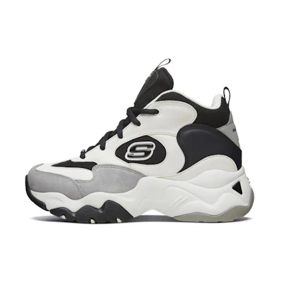 (W) Skechers D'Lites 3.0 Sports Shoes Black/White