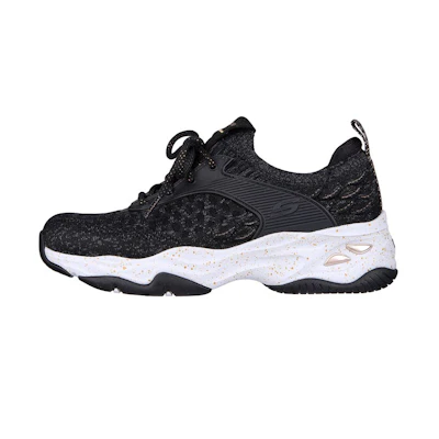 (W) Skechers D'Lites 4.0 'Black Gold'