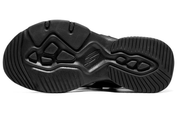 Shop (W) Skechers D'LITES 4.0 'Black Pudding' Hitam Kelabu 119846-BBK