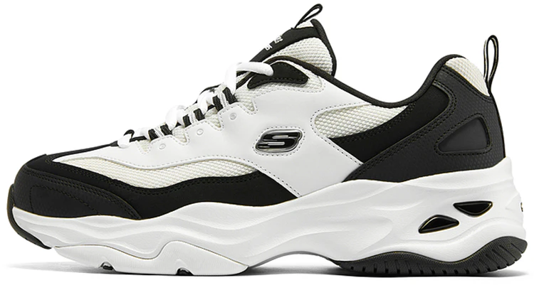 women-skechers-d-lites-4-0-black-white-149492-bkw