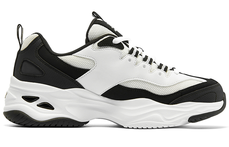 Lookbook (W) Skechers D'Lites 4.0 'Negro Blanco' 149492-BKW