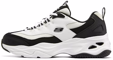 (Women) Skechers D'Lites 4.0 'Black White' 149492-BKW (Women) Skechers D'Lites 4.0 'Black White' 149492-BKW