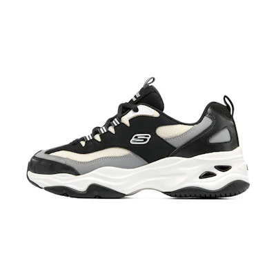 (W) Skechers D'lites 4.0 'Grey Black'
