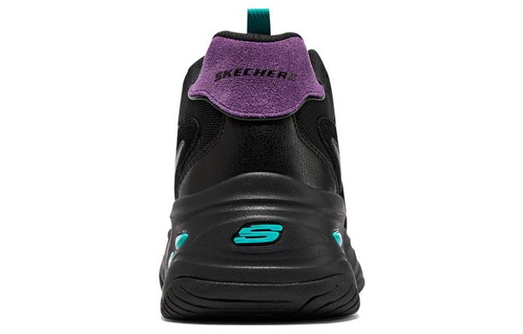 Shop Skechers D‘LITES 4.0 防滑耐磨透氣 低筒 爸爸鞋 女款 黑色