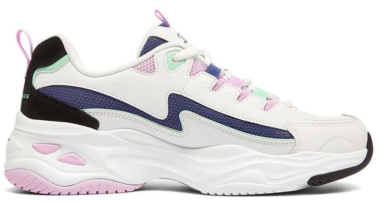 (W) Skechers D'Lites 4.0 Zapatillas Multicolor 'Blanco Negro Azul Marino' 149493-WBKB Order (W) Skechers D'Lites 4.0 Zapatillas Multicolor 'Blanco Negro Azul Marino' 149493-WBKB