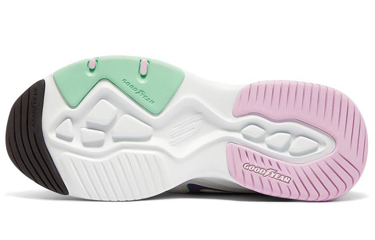 Purchase (W) Skechers D'Lites 4.0 Zapatillas Multicolor 'Blanco Negro Azul Marino' 149493-WBKB