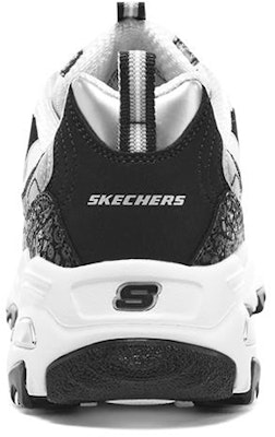 (W) Skechers D'Lites 4.0 'Hitam Putih' 896135-BKW Shop (W) Skechers D'Lites 4.0 'Hitam Putih' 896135-BKW