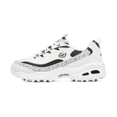 (W) Skechers D'lites 4.0 'White Black'