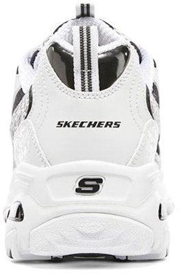 Skechers D‘lites 4.0 舒適耐磨運動鞋 女款 黑白 Shop Skechers D‘lites 4.0 舒適耐磨運動鞋 女款 黑白