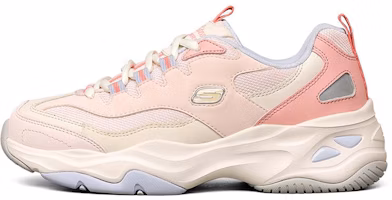 (Women) Skechers D'Lites 4.0 low Running Shoes Pink/Purple 149492-MVPR (Women) Skechers D'Lites 4.0 low Running Shoes Pink/Purple 149492-MVPR