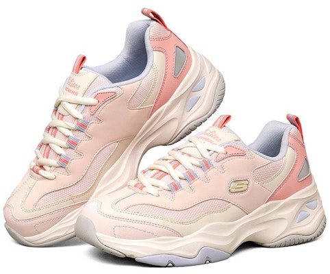 (Women) Skechers D'Lites 4.0 low Running Shoes Pink/Purple 149492-MVPR Lookbook (Women) Skechers D'Lites 4.0 low Running Shoes Pink/Purple 149492-MVPR