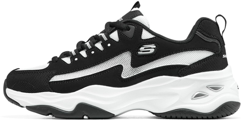 Skechers D'Lites 4.0 'Black White' 896114-BKW Buy Skechers D'Lites 4.0 'Black White' 896114-BKW