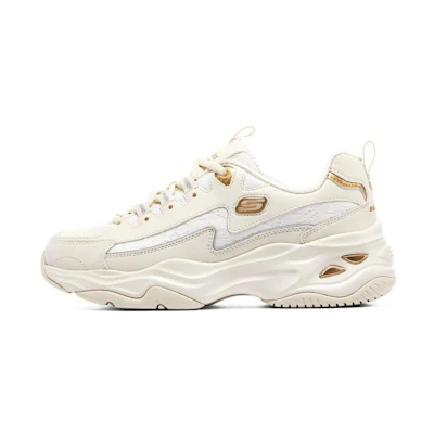 (W) Skechers D'lites 4.0 'White Gold'