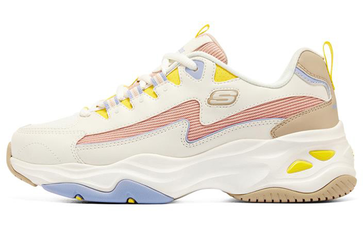 (Women) Skechers D'Lites 4.0 'White Pink Blue' 149915-WPKP