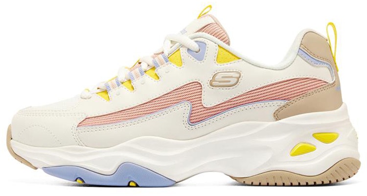 Skechers D‘lites 4.0 閃電熊貓鞋 低筒休閒老爸鞋 女款 白粉藍 Buy Skechers D‘lites 4.0 閃電熊貓鞋 低筒休閒老爸鞋 女款 白粉藍