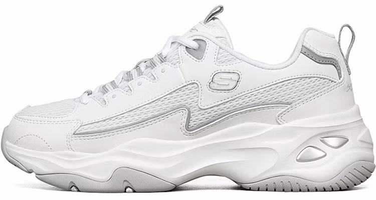 (Women) Skechers D'lites 4.0 low Sneaker White 149491-WHT Buy (Women) Skechers D'lites 4.0 low Sneaker White 149491-WHT
