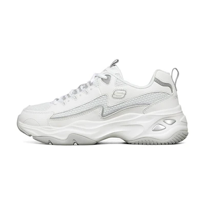 (W) Skechers D'lites 4.0 low Sneaker White