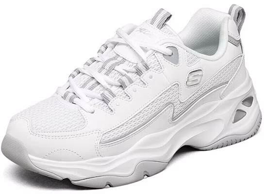 (Women) Skechers D'lites 4.0 low Sneaker White 149491-WHT Lookbook (Women) Skechers D'lites 4.0 low Sneaker White 149491-WHT