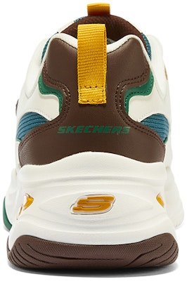 (Women) Skechers D'Lites 4.0 Low-Top Running Shoes White/Green 149915-WMLT Shop (Women) Skechers D'Lites 4.0 Low-Top Running Shoes White/Green 149915-WMLT