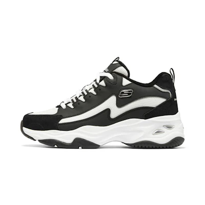 (W) Skechers DLites 4.0 'Black White'