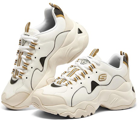 (W) Skechers DLites 4.0 'Hitam Putih' 149914-WBK Lookbook (W) Skechers DLites 4.0 'Hitam Putih' 149914-WBK