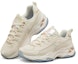 Lookbook (W) Skechers D'Lites 4.0 Kasut Lari Rendah Putih 896009-OFWT