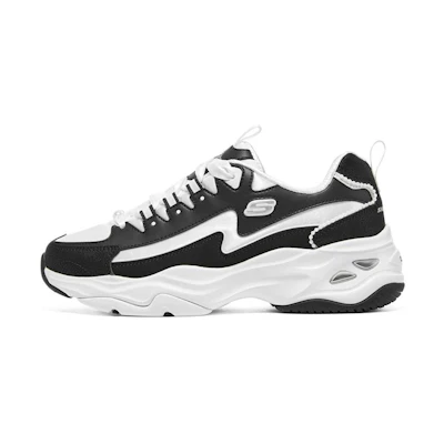 (W) Skechers D'lites 4.0 'White Black'