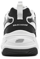 Shop (Women) Skechers D'lites 4.0 'White Black' 896156-BKW
