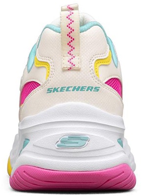 (W) 斯凯奇 D'Lites 4.0 女士运动鞋 粉白黄 896024-NTMT Shop (W) 斯凯奇 D'Lites 4.0 女士运动鞋 粉白黄 896024-NTMT