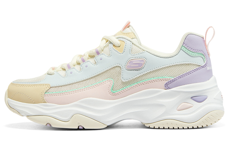 (Women) Skechers DLites 4.0 'White' 896114-WMLT