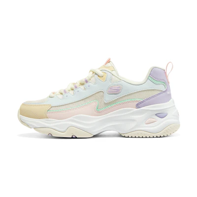 (W) Skechers DLites 4.0 'White'