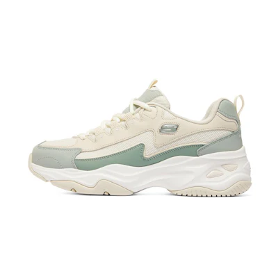 (W) Skechers D'lites 4.0 Low-Top Daddy Shoes Creamy ''