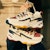 (W) Skechers D'Lites 4.0 Kasut Larian Rendah Kuning 149493-NTBG