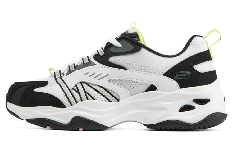 Buy (W) Skechers D'lites 4.0 'Blanco Negro' 896134-WBK