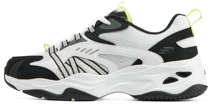 women-skechers-d-lites-4-0-white-black-896134-wbk