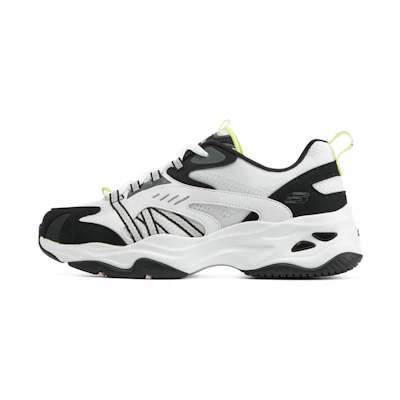 (W) Skechers D'lites 4.0 'White Black'