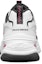 Shop (W) Skechers D'Lites 4.0 Kasut Larian Rendah Putih/Hitam/Merah Jambu 896024-WBK