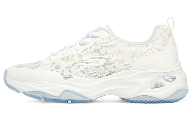 Buy Skechers D‘Lites 4.0 低筒蕾絲時尚老爹鞋 女款 白色