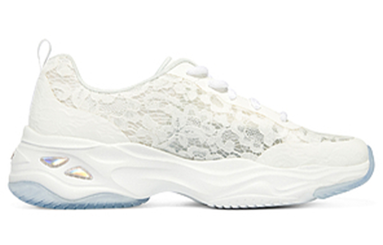 Order Skechers D‘Lites 4.0 低筒蕾絲時尚老爹鞋 女款 白色