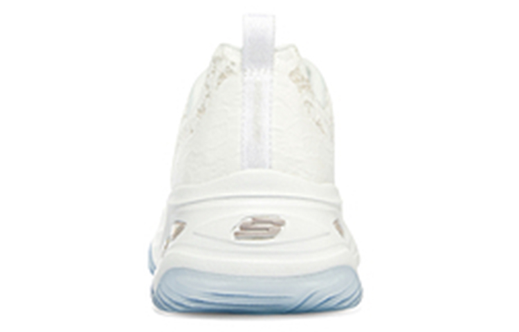 Shop Skechers D‘Lites 4.0 低筒蕾絲時尚老爹鞋 女款 白色