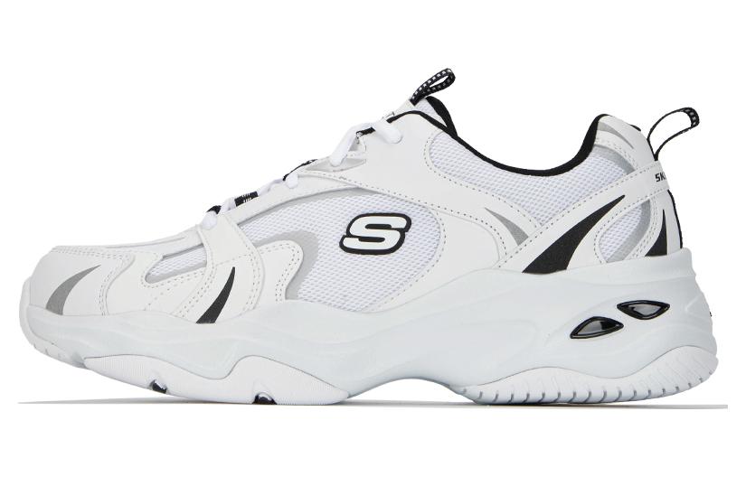 (Women) Skechers D'LITES 4.0 'White' 896190-WBK