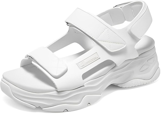 (W) 스케쳐스 디라이트 4.0 '화이트 푸딩 샌들' 119846-WHT Lookbook (W) 스케쳐스 디라이트 4.0 '화이트 푸딩 샌들' 119846-WHT