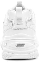 Skechers D'lites 4.0 蕾絲熊 舒適耐磨低筒運動鞋 女款 白銀 Shop Skechers D'lites 4.0 蕾絲熊 舒適耐磨低筒運動鞋 女款 白銀