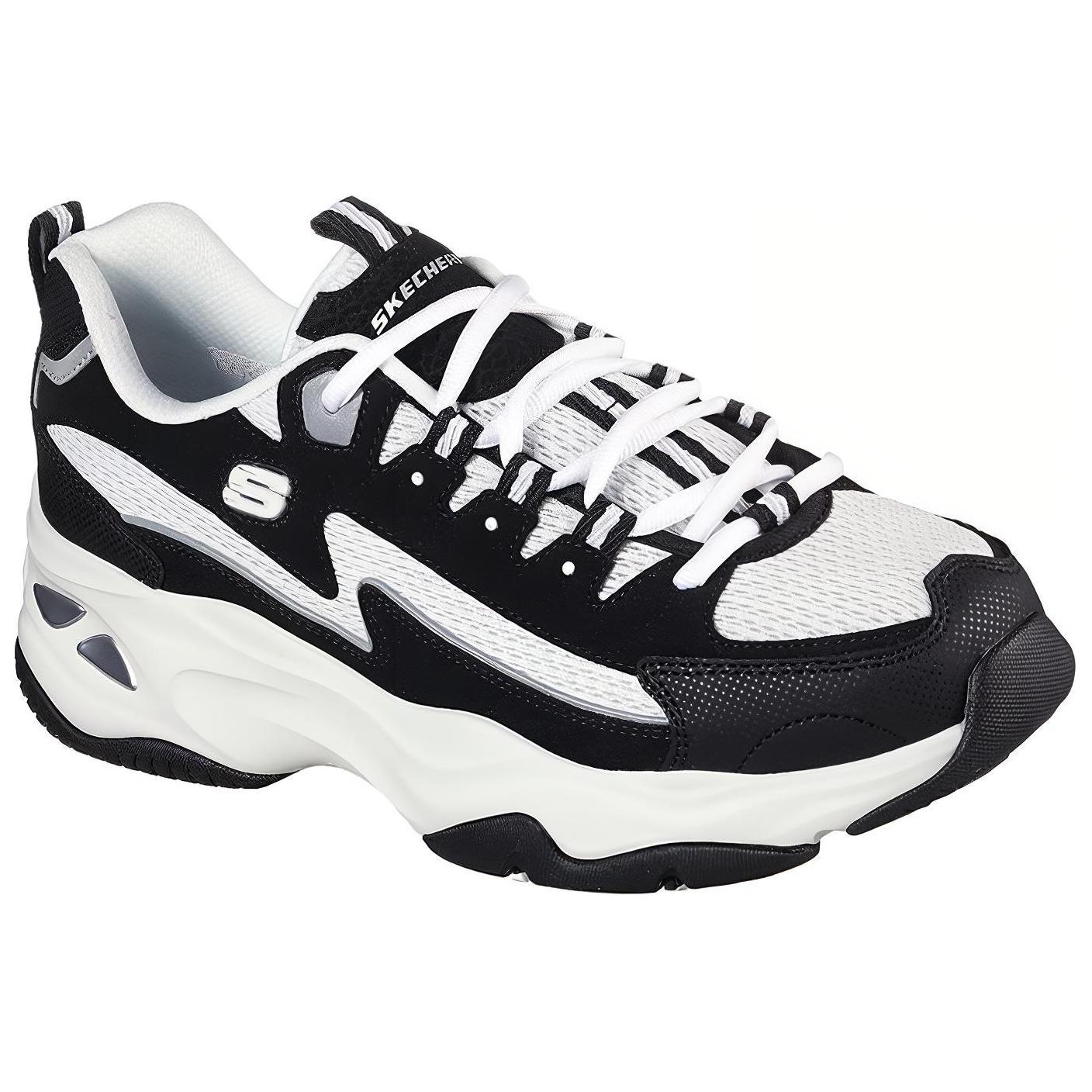 Lookbook (Women) Skechers D'lites 4.0 Black/White 149491-BKW