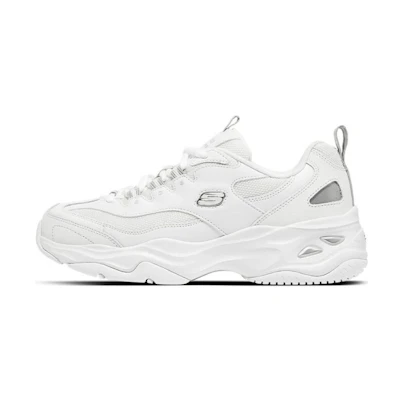 (W) Skechers D'Lites 4.0 Low 'White Grey'