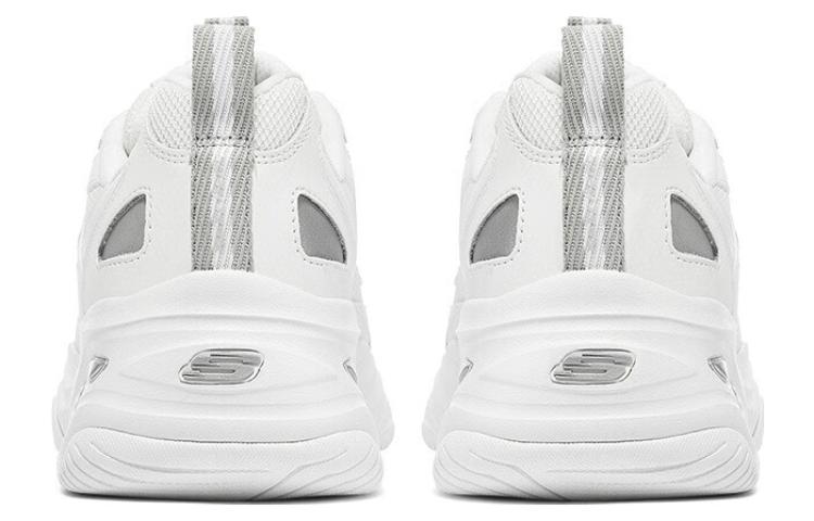 (W) Skechers D'Lites 4.0 Low 'White Grey' 圖 4