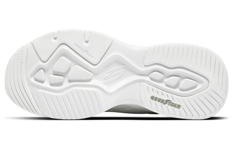 (W) Skechers D'Lites 4.0 Low 'White Grey' 圖 5