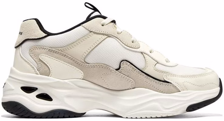 Skechers D'LITES 4.0 減震耐磨 中筒 爸爸鞋 女款 自然色 Order Skechers D'LITES 4.0 減震耐磨 中筒 爸爸鞋 女款 自然色