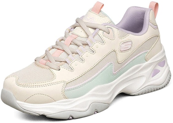 (Women) Skechers D Lites 4.0 Panda Flatform Low Chunky Shoes White 149491-NTMT Order (Women) Skechers D Lites 4.0 Panda Flatform Low Chunky Shoes White 149491-NTMT