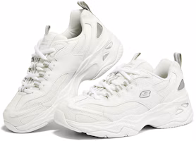 Lookbook (Women) Skechers D'Lites 4.0 'White Grey' 149492-WGY